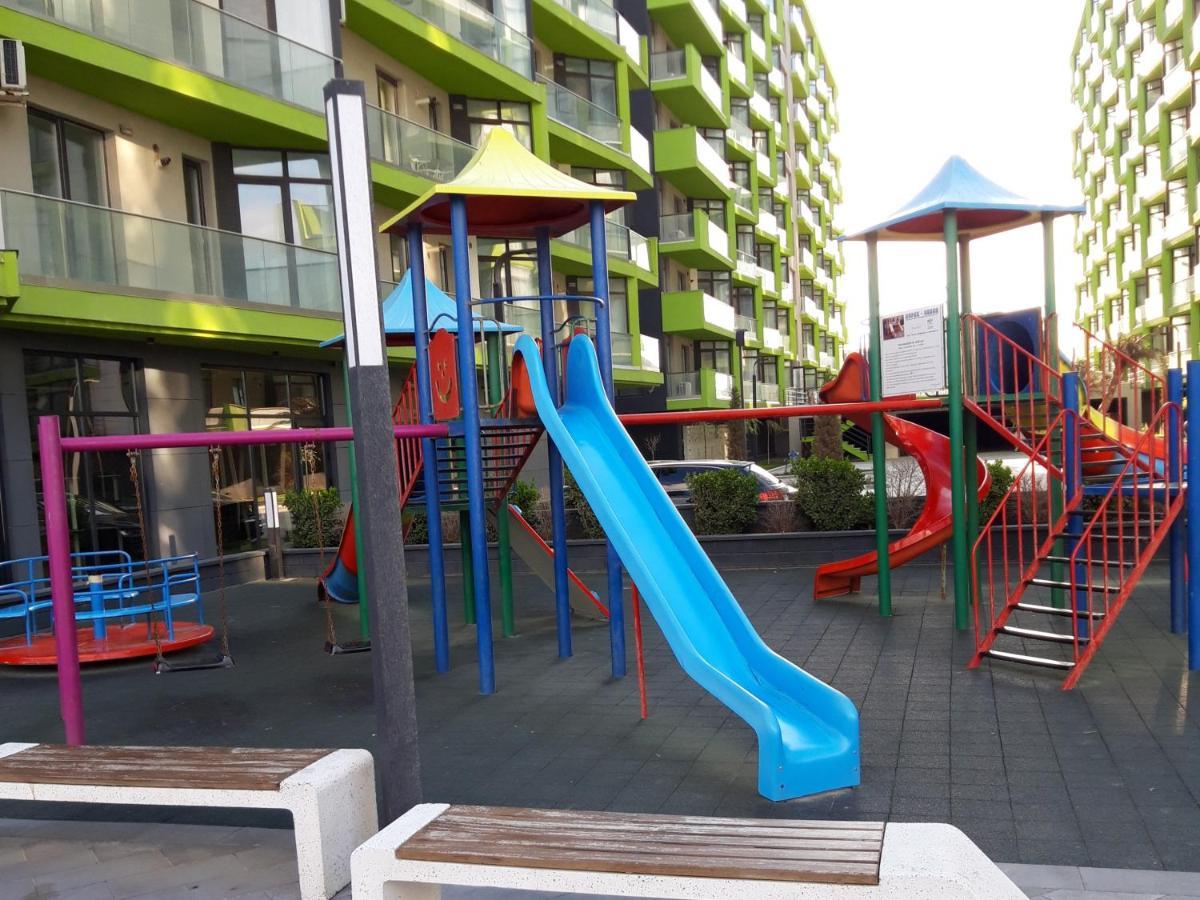 Apartament Melissa Beach Resort Pool & Spa Mamaia-Nord Năvodari Eksteriør bilde