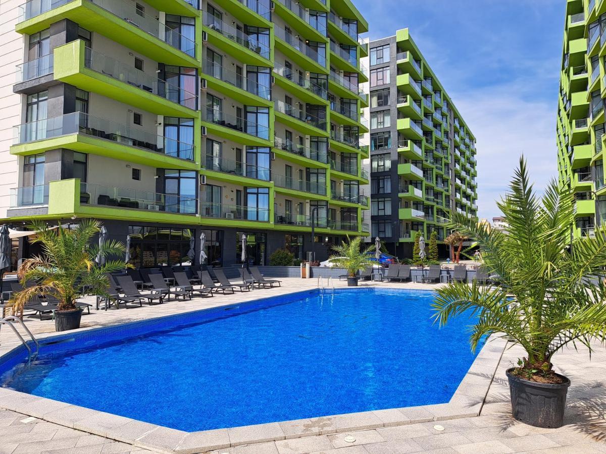 Apartament Melissa Beach Resort Pool & Spa Mamaia-Nord Năvodari Eksteriør bilde