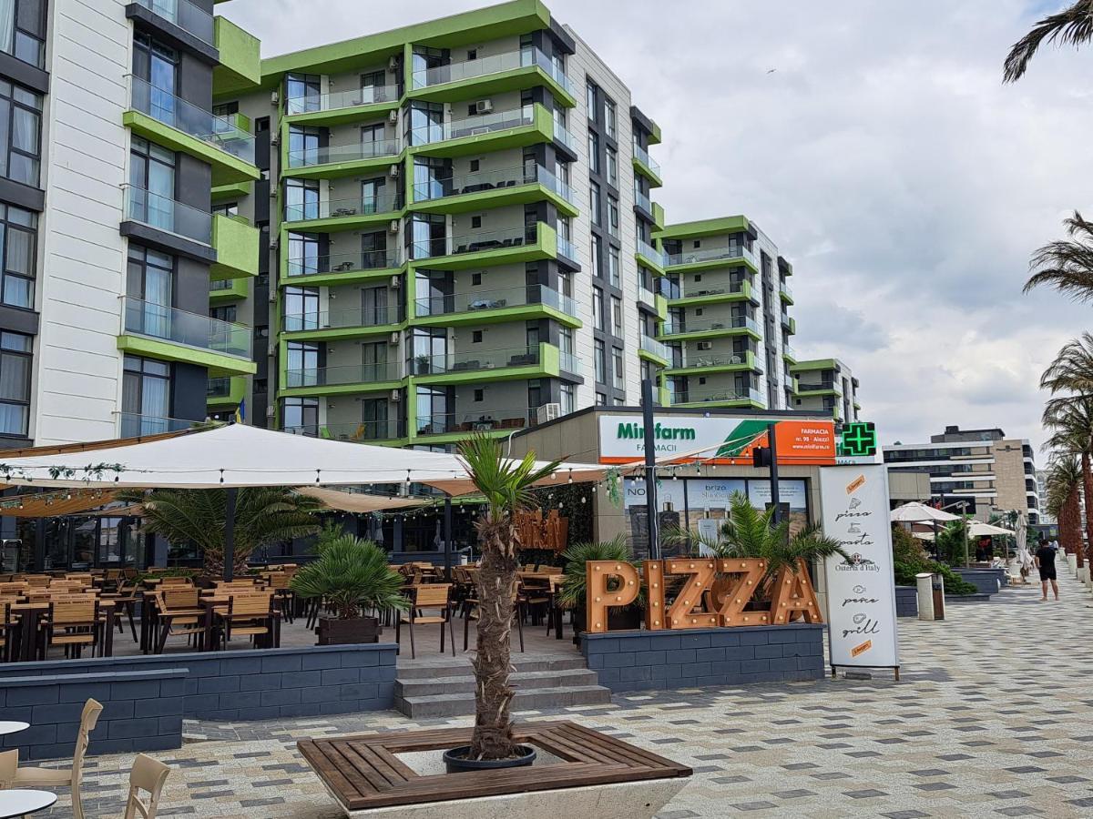 Apartament Melissa Beach Resort Pool & Spa Mamaia-Nord Năvodari Eksteriør bilde