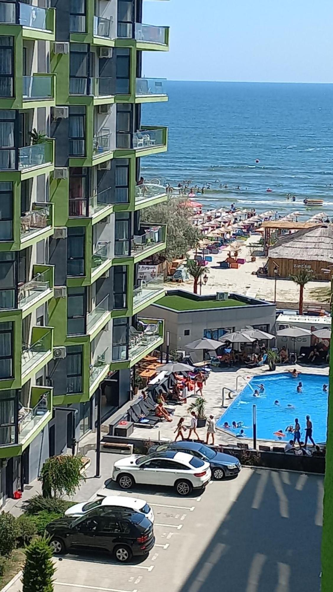 Apartament Melissa Beach Resort Pool & Spa Mamaia-Nord Năvodari Eksteriør bilde