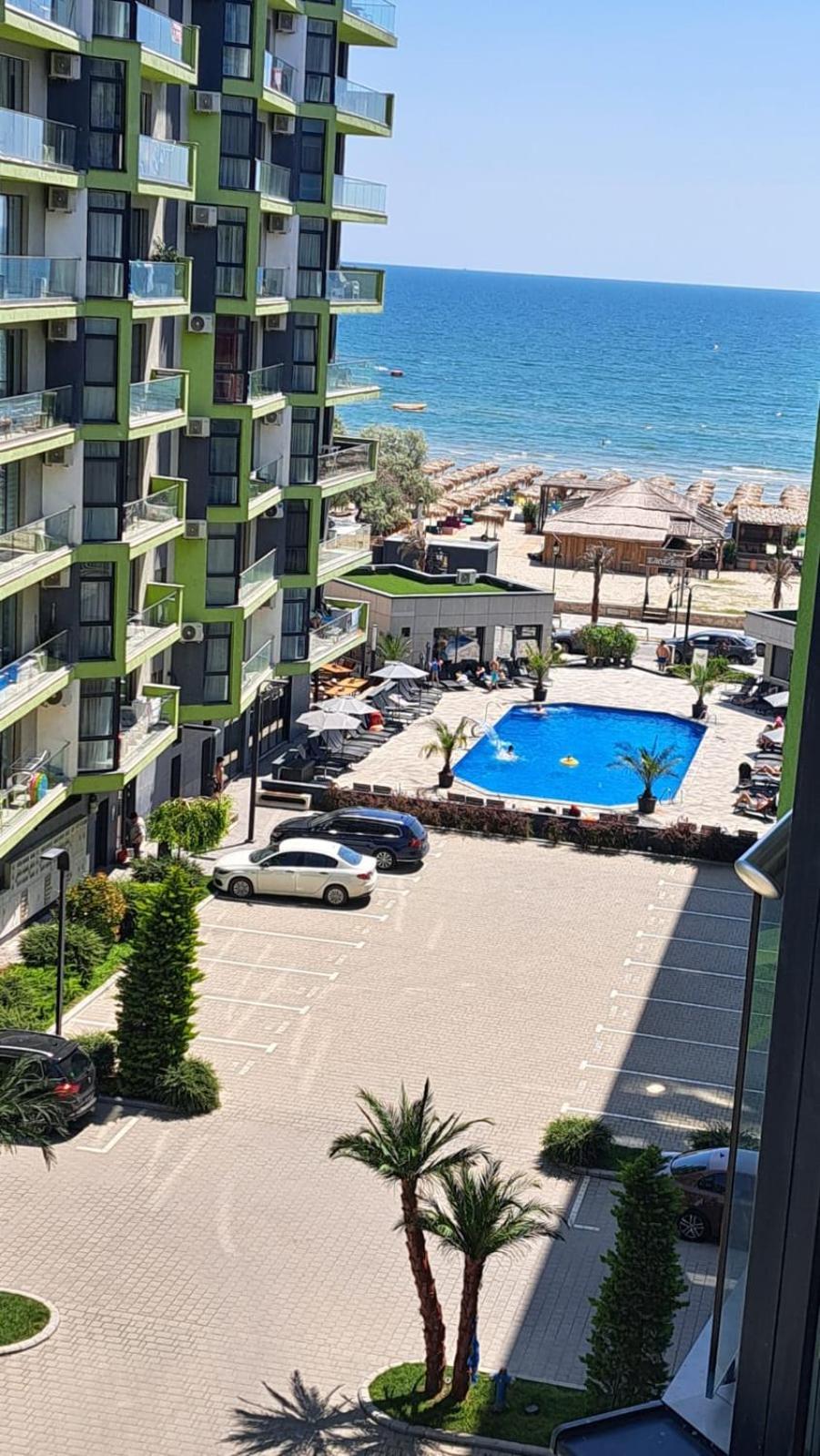 Apartament Melissa Beach Resort Pool & Spa Mamaia-Nord Năvodari Eksteriør bilde